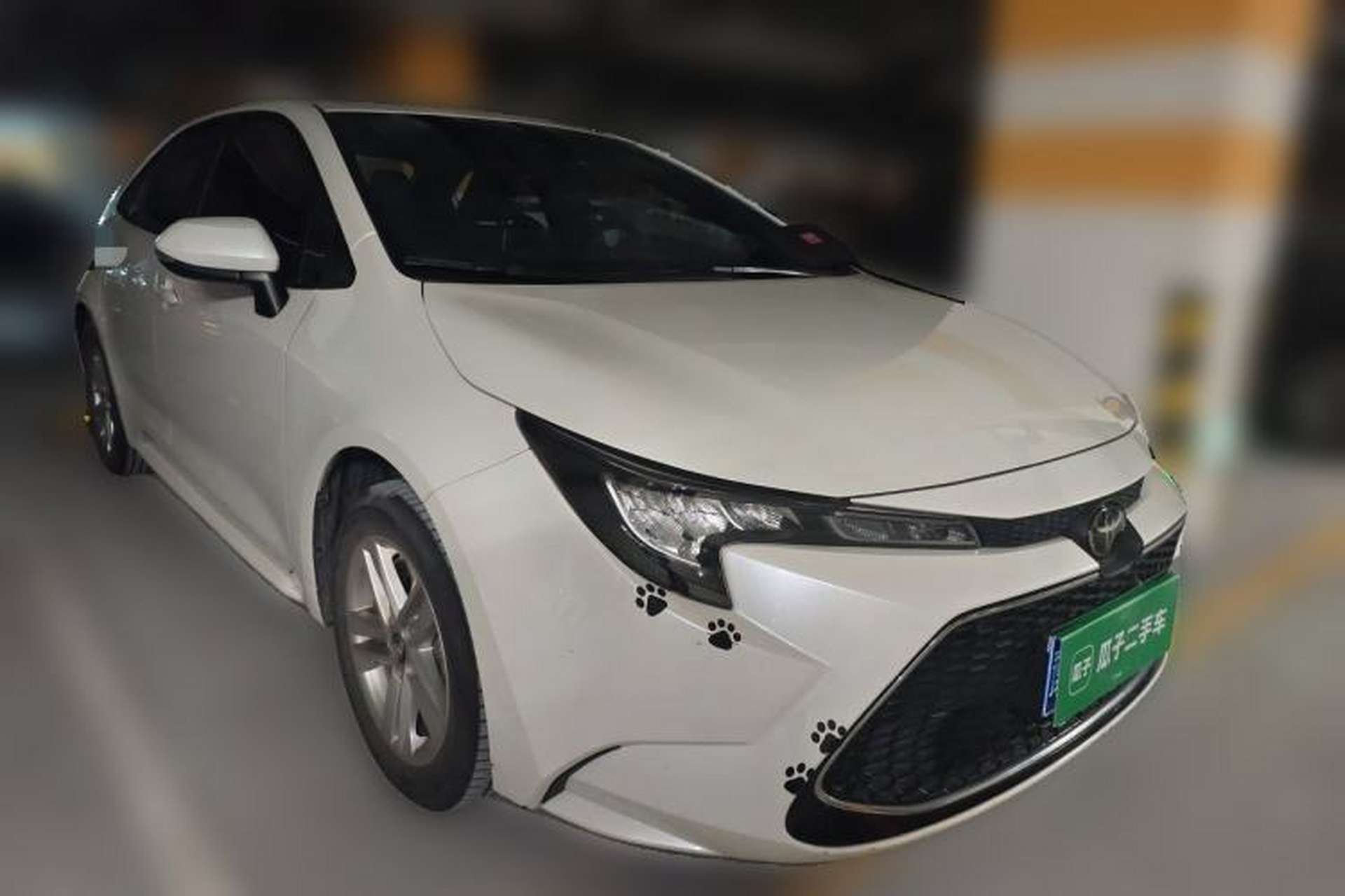 Used Toyota Levin 2019 185T CVT Luxury Edition China VI Standard Front Right 45 Deg