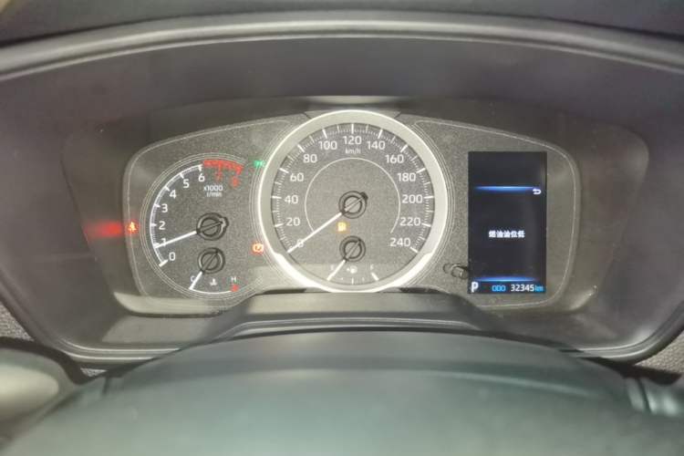 Used Toyota Levin 2019 185T CVT Sport Edition China VI Standard Instrument Cluster