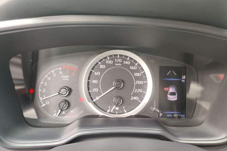 Used Toyota Levin 2019 185T CVT Luxury Edition China VI Standard Instrument Cluster