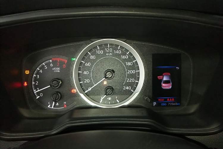 Used Toyota Levin 2019 185T CVT Sport Edition China VI Standard Instrument Cluster