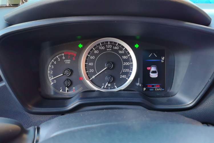 Used Toyota Levin 2019 185T CVT Luxury Edition China V Standard Instrument Cluster