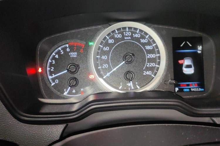Used Toyota Levin 2019 185T CVT Sport Edition China VI Standard Instrument Cluster