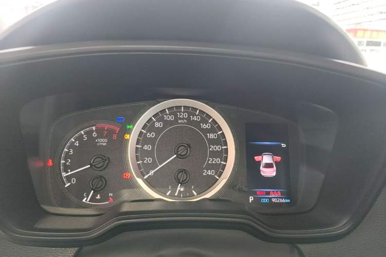 Used Toyota Levin 2019 185T CVT Luxury Edition China VI Standard Instrument Cluster