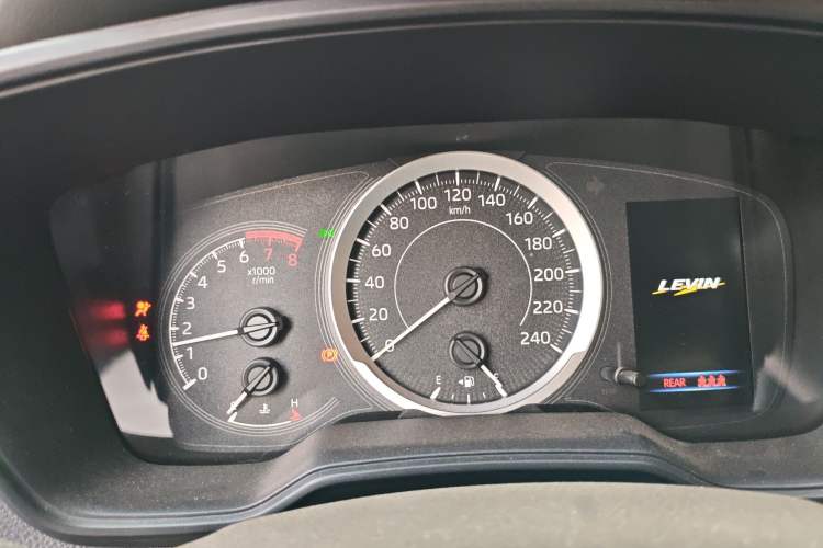 Used Toyota Levin 2019 185T CVT Sport Edition China VI Standard Instrument Cluster