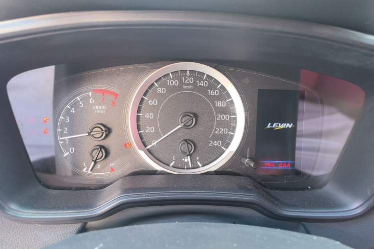 Used Toyota Levin 2019 185T CVT Luxury Edition China V Standard Instrument Cluster