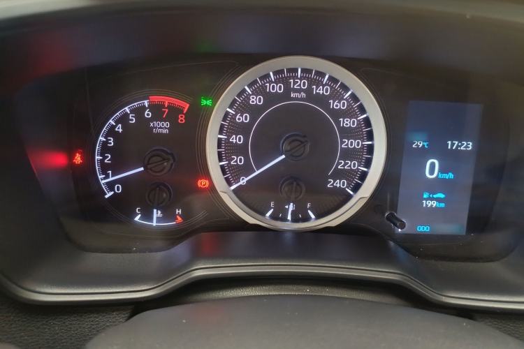 Used Toyota Levin 2019 185T CVT Sport Edition China V Standard Instrument Cluster