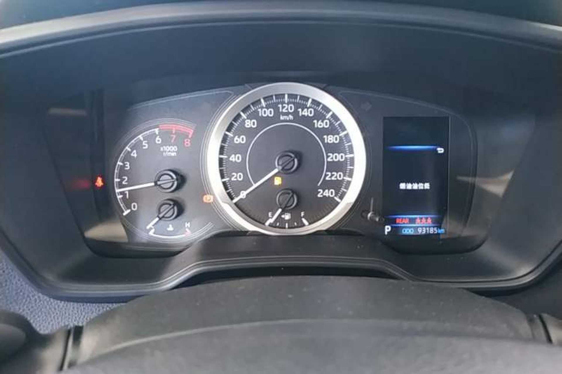 Used Toyota Levin 2019 185T CVT Sport Edition China VI Standard Instrument Cluster