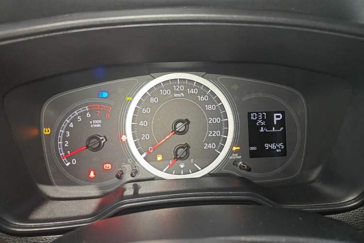 Used Toyota Levin 2019 185T CVT Entry-Level Version China VI Standard Instrument Cluster
