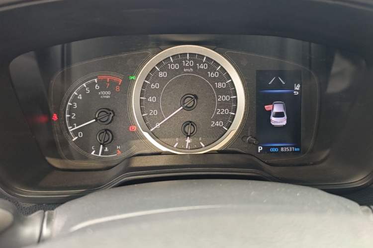 Used Toyota Levin 2019 185T CVT Luxury Edition China VI Standard Instrument Cluster