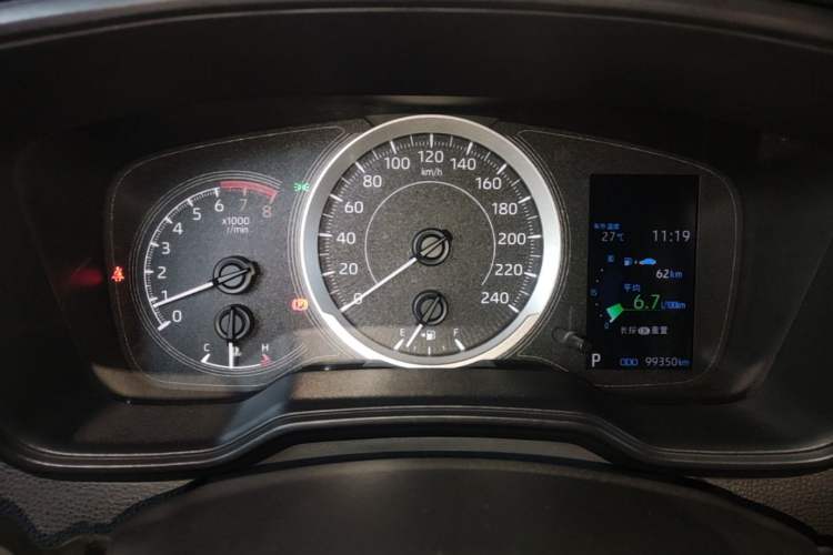 Used Toyota Levin 2019 185T CVT Luxury Edition China VI Standard Instrument Cluster