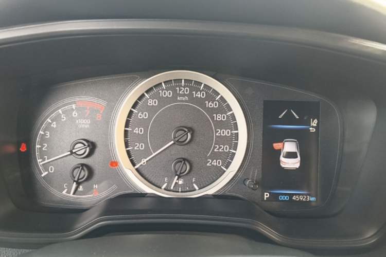 Used Toyota Levin 2019 185T CVT Luxury Edition China VI Standard Instrument Cluster