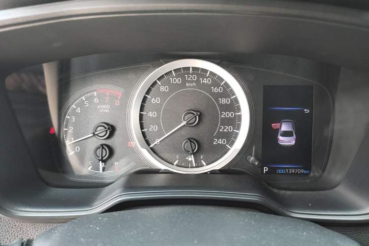 Used Toyota Levin 2019 185T CVT Luxury Edition China VI Standard Instrument Cluster
