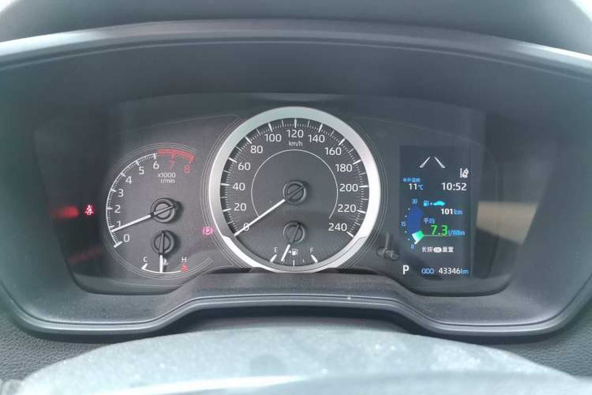 Used Toyota Levin 2019 185T CVT Sport Edition China VI Standard Instrument Cluster