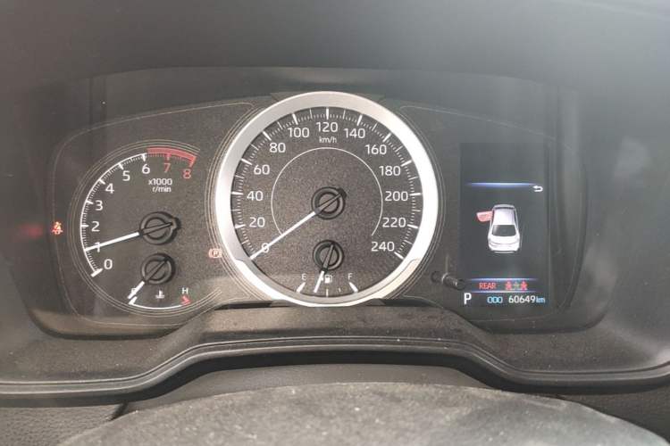 Used Toyota Levin 2019 185T CVT Luxury Edition China VI Standard Instrument Cluster