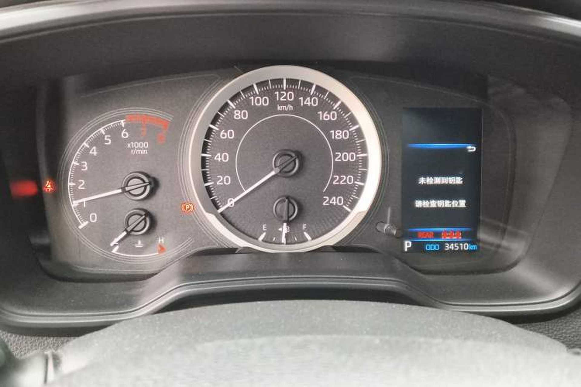 Used Toyota Levin 2019 185T CVT Luxury Edition China VI Standard Instrument Cluster