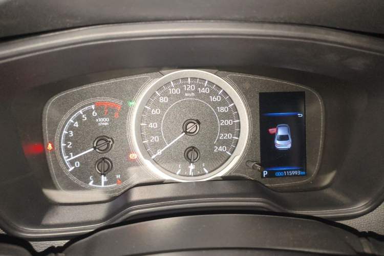 Used Toyota Levin 2019 185T CVT Luxury Edition China VI Standard Instrument Cluster