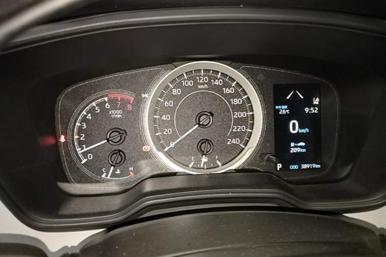 Used Toyota Levin 2019 185T CVT Luxury Edition China VI Standard Instrument Cluster
