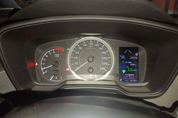 Used Toyota Levin 2019 185T CVT Luxury Edition China VI Standard Instrument Cluster