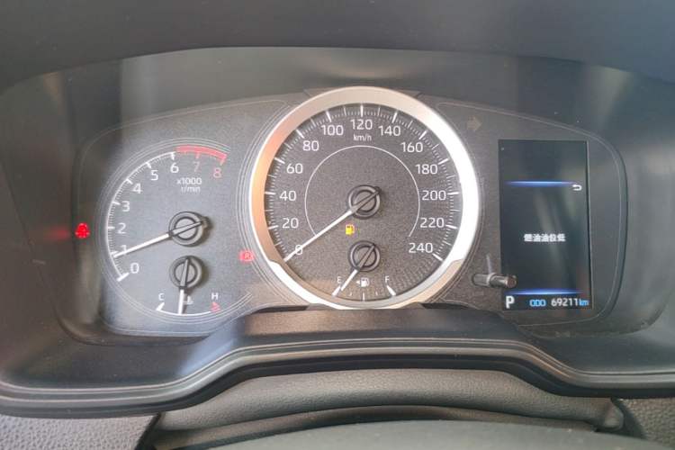 Used Toyota Levin 2019 185T CVT Luxury Edition China V Standard Instrument Cluster
