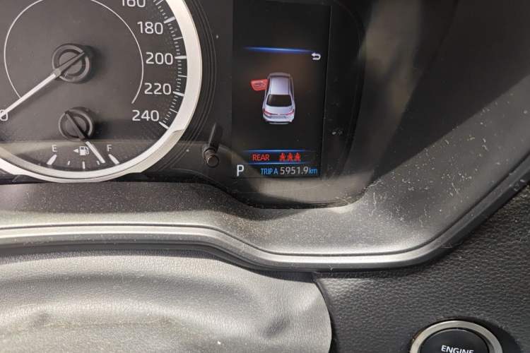 Used Toyota Levin 2019 185T CVT Sport Edition China VI Standard Odometer Close Up