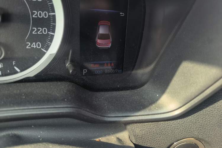 Used Toyota Levin 2019 185T CVT Sport Edition China VI Standard Odometer Close Up