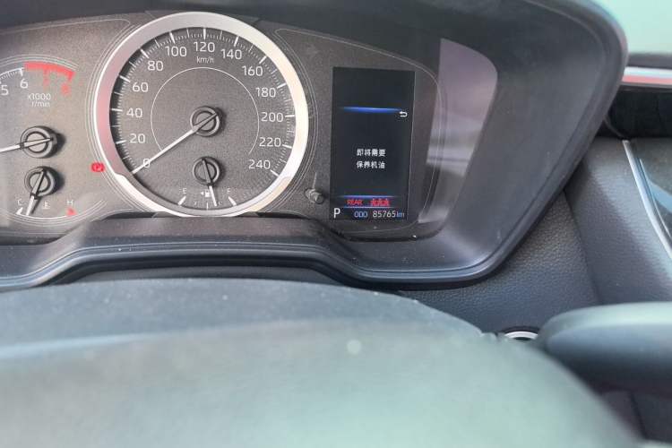 Used Toyota Levin 2019 185T CVT Luxury Edition China V Standard Odometer Close Up