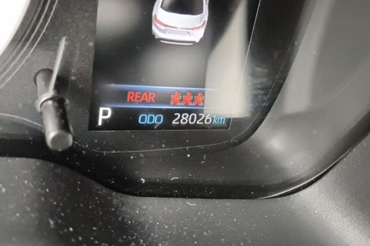 Used Toyota Levin 2019 185T CVT Sport Edition China VI Standard Odometer Close Up