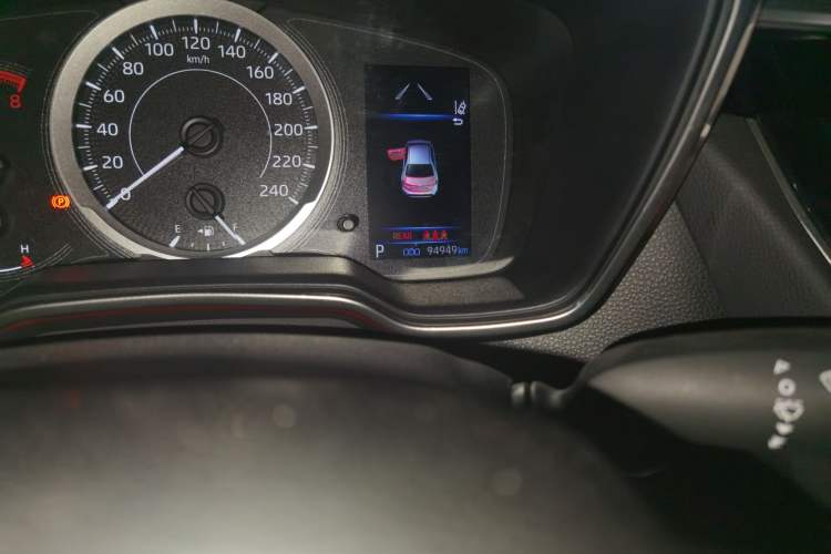 Used Toyota Levin 2019 185T CVT Sport Edition China VI Standard Odometer Close Up