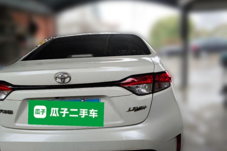 Used Toyota Levin 2019 185T CVT Luxury Edition China VI Standard Rear