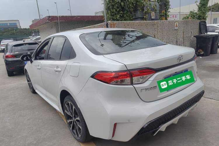 Used Toyota Levin 2019 185T CVT Sport Edition China VI Standard Rear Left 45 Deg