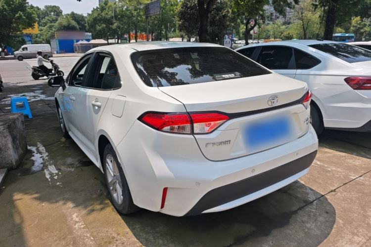 Used Toyota Levin 2019 185T CVT Entry-Level Version China VI Standard Rear Left 45 Deg
