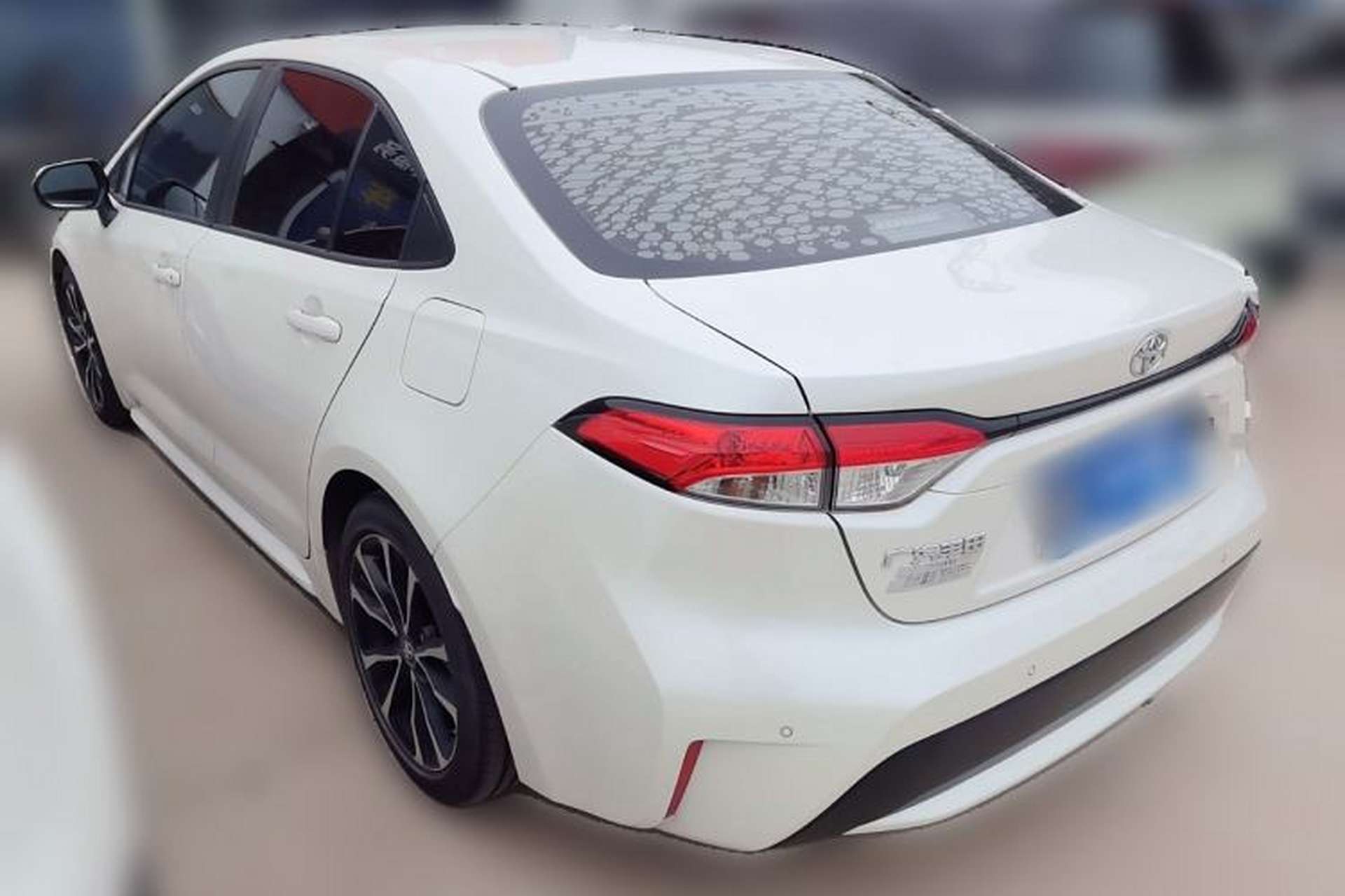 Used Toyota Levin 2019 185T CVT Sport Edition China VI Standard Rear Left 45 Deg