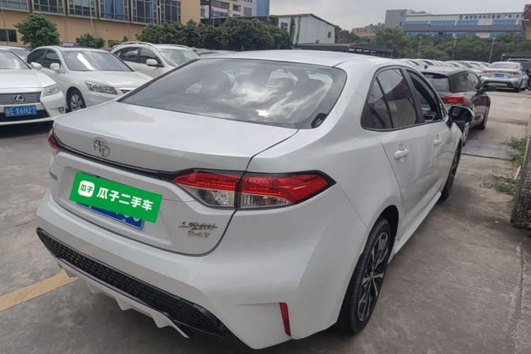 Used Toyota Levin 2019 185T CVT Sport Edition China VI Standard Rear Right 45 Deg