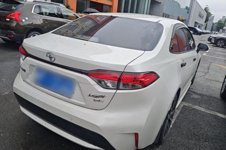 Used Toyota Levin 2019 185T CVT Sport Edition China V Standard Rear Right 45 Deg