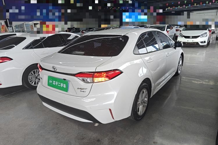 Used Toyota Levin 2019 185T CVT Entry-Level Version China VI Standard Rear Right 45 Deg
