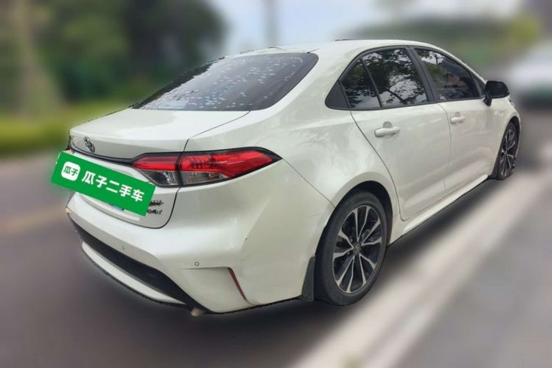 Used Toyota Levin 2019 185T CVT Sport Edition China VI Standard Rear Right 45 Deg