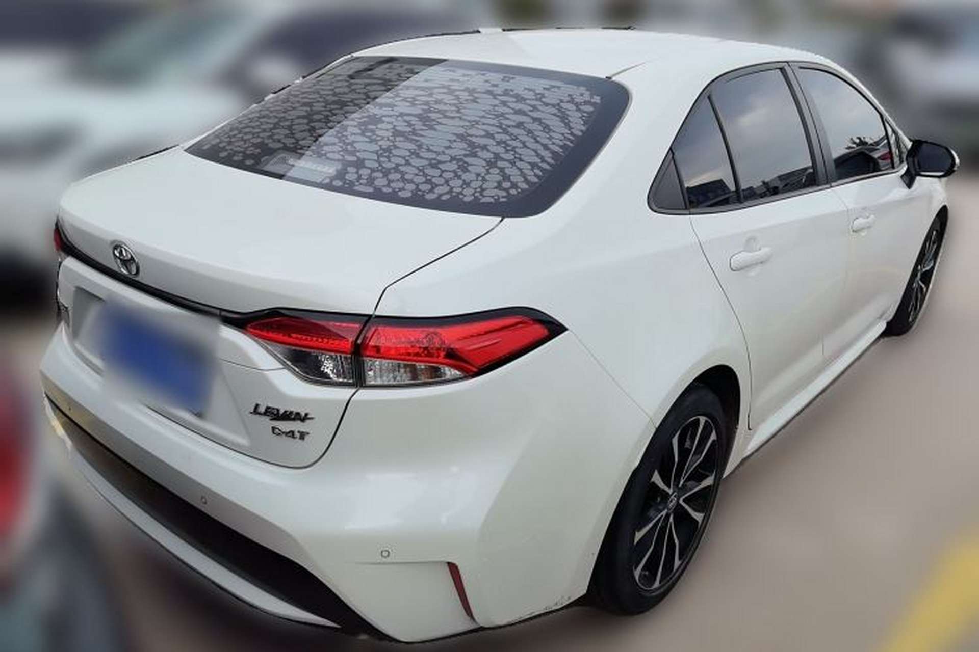 Used Toyota Levin 2019 185T CVT Sport Edition China VI Standard Rear Right 45 Deg