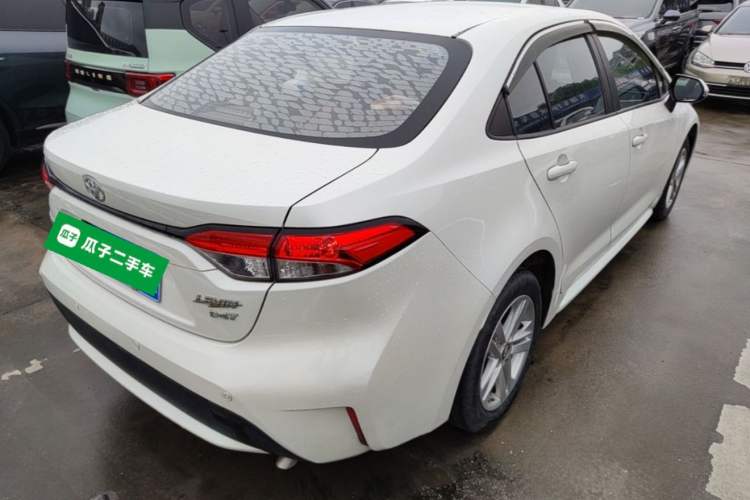 Used Toyota Levin 2019 185T CVT Entry-Level Version China VI Standard Rear Right 45 Deg