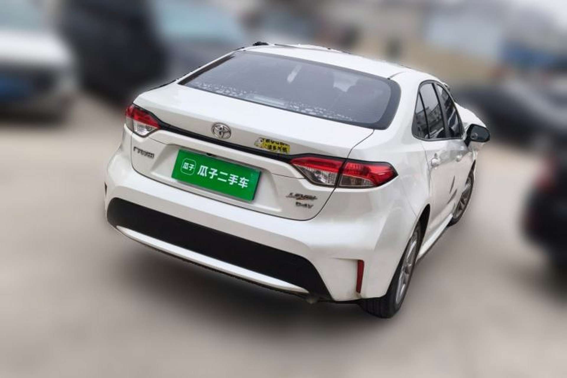 Used Toyota Levin 2019 185T CVT Luxury Edition China VI Standard Rear Right 45 Deg