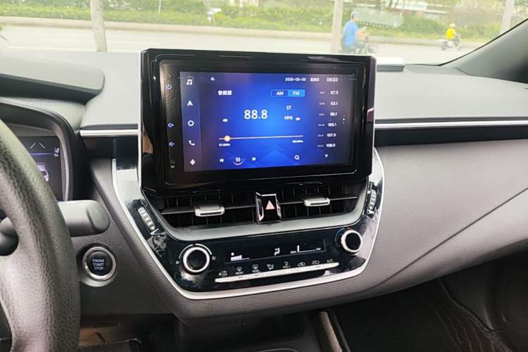 Used Toyota Levin 2021 185T CVT Sport Edition Audio And AC Panel