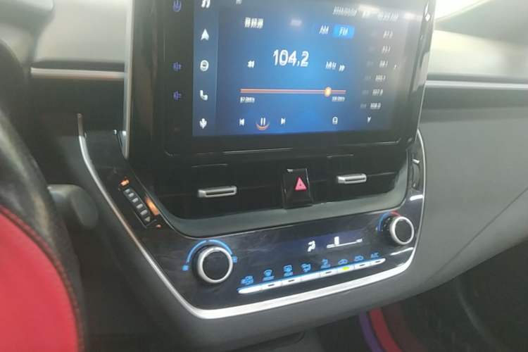 Used Toyota Levin 2021 185T CVT Luxury Edition Audio And AC Panel