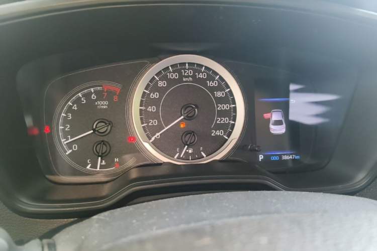 Used Toyota Levin 2021 2.0L Luxury Edition Instrument Cluster