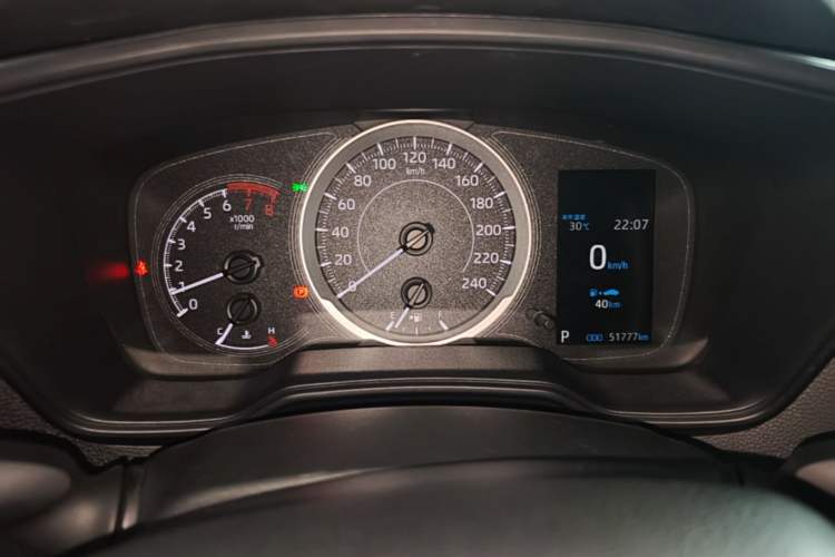 Used Toyota Levin 2021 185T CVT Luxury Edition Instrument Cluster