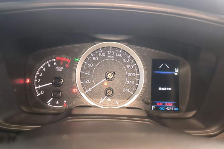 Used Toyota Levin 2021 185T CVT Luxury Edition Instrument Cluster