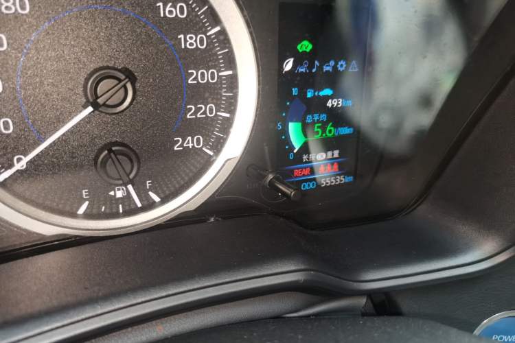 Used Toyota Levin 2021 Dual-Motor 1.8H E-CVT Sport Edition Odometer Close Up