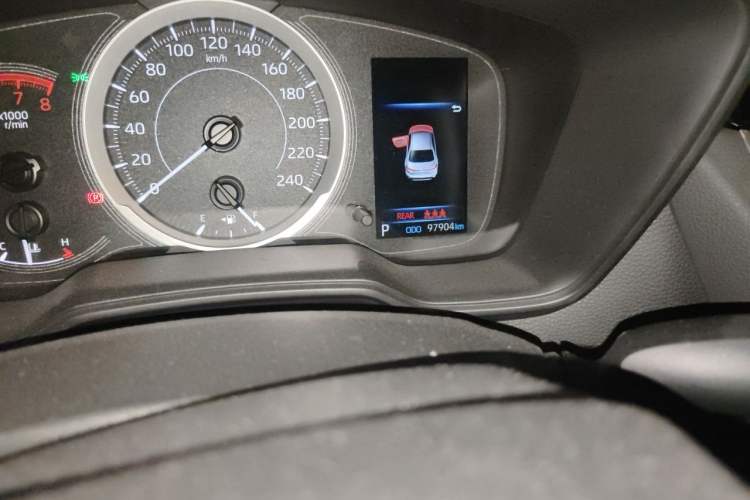 Used Toyota Levin 2021 185T CVT Sport Edition Odometer Close Up