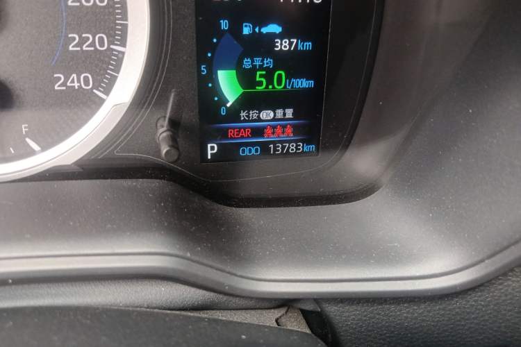 Used Toyota Levin 2021 Dual-Motor 1.8H E-CVT Sport Edition Odometer Close Up