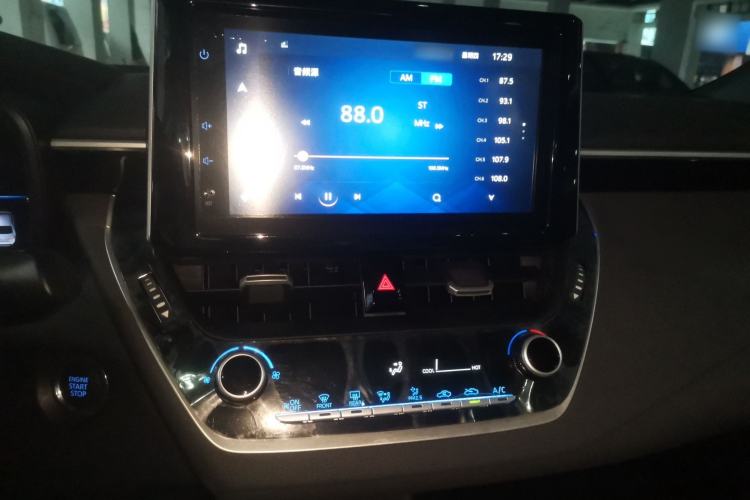 Used Toyota Levin 2021 185T CVT Sport Edition Audio And AC Panel