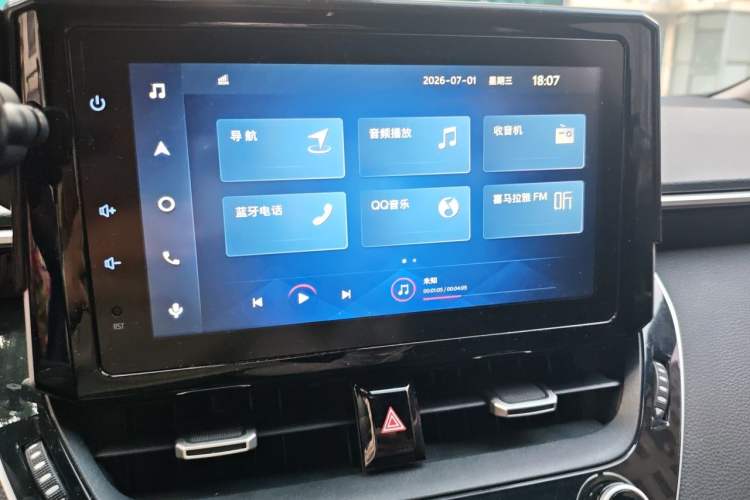 Used Toyota Levin 2021 Dual-Motor 1.8H E-CVT Sport Edition Audio And AC Panel