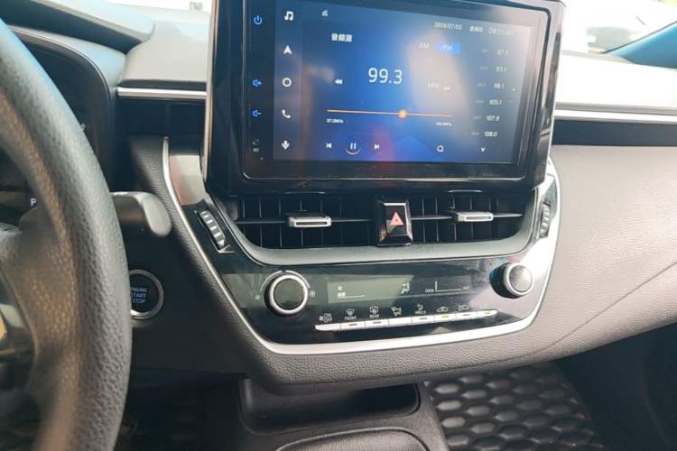 Used Toyota Levin 2021 185T CVT Luxury Edition Audio And AC Panel